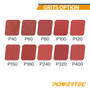 1"x 42" Aluminum Oxide Sanding Belt-10 pcs, Grit 40, 60, 80,120,150, 180, 240, 400 | POWERTEC Woodwork Sanding Abrasive Accessories Wholesaler04