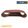 6" x 48" Aluminum Oxide Sanding Belt-10 pcs, Grit 40, 60, 80, 100, 120, 150 | POWERTEC Woodworking Tools & Accessories02