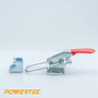20310-P2 Latch-Action Toggle Clamp w/ Threaded U Bolt and Vinyl Grip - 400 lb Holding Capacity, 323, 2 PK