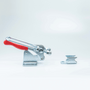 20324-P2 Vertical Latch Action Toggle Clamp 40344 w Threaded U Bolt and Red Vinyl Handle Grip, 1980 lb Holding Capacity, 2 PK (20324-P2)