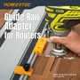 POWERTEC 72024 Router Guide Rail Adapter for Ryobi P601, PCL424, PCL424B & Ridgid R2911 Trim Routers Compatible with Powertec, Makita, Festool, Milwaukee, Kreg ACS, WEN, Triton, and Ridgid Guide Rails-07