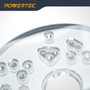 POWERTEC Offset Base Plate for Trim Routers Edge Profile Tool - Fits Most Bosch, DeWalt, Makita, Porter-Cable, Ryobi, Milwaukee - Clear Acrylic Sub Base with Handle & Screws (72146)-05