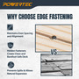 POWERTEC Edge Deck Screw Jig with 3 Board Spacing Options, and T15 Torx Bit, Hidden Fastener Deck Tool for Wood & Composite Decking (72184)-08