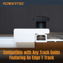 POWERTEC Track Saw Guide Rail Square 90° Right Angle, 1 PK (71962)-05