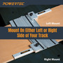 POWERTEC Track Saw Guide Rail Square 90° Right Angle, 1 PK (71962)-06