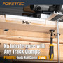 POWERTEC Track Saw Guide Rail Square 90° Right Angle, 1 PK (71962)-07