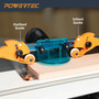 POWERTEC Adjustable Roller Stock Guide, One Way Bearing Stock Feeder Tool - Reduce Kickback & Increase Shop Safety - For Table Saw, Router Tables, Band Saws, Auxiliary Fence w/T-Slot Mount (71935)-03