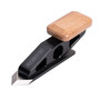 POWERTEC Chisel Plane with Spear Point Blade – Compact Edge Trimming Tool for Woodworking, Plug Trimming, Corner and Joinery Cleanup – Includes Wrench (72163)