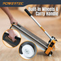 POWERTEC 13" Laminate and Vinyl Floor Cutter – Multi-Angle Manual Flooring Cutter for LVP, SPC, WPC, VCT, PVC, with HSS Blade, Honing Stone, and Angle Reference Marking (FC1300) POWERTEC 13" Laminate and Vinyl Floor Cutter – Multi-Angle Manual Flooring Cutter for LVP, SPC, WPC, VCT, PVC, with HSS Blade, Honing Stone, and Angle Reference Marking (FC1300)