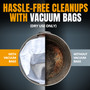 POWERTEC Fleece Filter Bag 5 Pack for Fein Turbo II Dust Extractor, Works for Turbo II & Dustex 35 L Wet/Dry Dust Extractor, Replacement Shop Vac Bags for Fein 31345062010 (75114) POWERTEC Fleece Filter Bag 5 Pack for Fein Turbo II Dust Extractor, Works for Turbo II & Dustex 35 L Wet/Dry Dust Extractor, Replacement Shop Vac Bags for Fein 31345062010 (75114)