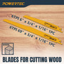 POWERTEC 7-Piece Reciprocating Saw Blades Set, Metal & Woodcutting Sawzall Blades Assortment for Plumbing Work, Wood Pruning, Cutting Metal and Wood with Nails (14403) POWERTEC 7-Piece Reciprocating Saw Blades Set, Metal & Woodcutting Sawzall Blades Assortment for Plumbing Work, Wood Pruning, Cutting Metal and Wood with Nails (14403)