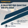 POWERTEC 10-Piece Reciprocating Saw Blades Set, Metal Cutting Sawzall Blades with Expandable Case for Plumbing Work and Cutting Metal & Wood with Nails (14404) POWERTEC 10-Piece Reciprocating Saw Blades Set, Metal Cutting Sawzall Blades with Expandable Case for Plumbing Work and Cutting Metal & Wood with Nails (14404)
