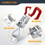 POWERTEC Toggle Clamp – 1320 lbs Holding Capacity, Type-4003 Adjustable Pull Action Latch with Lock Hole for Smoker, Tool Box, Cabinet, Woodworking Jigs & Fixtures – 2 Pack (20347-P2) 04