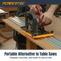 POWERTEC 53 Inch Circular Saw Track Guide Rail System – Precision Rip-Cut and Cross-Cut Guide for Sheet Goods, Plywood, Panels, and DIY Woodworking (72094) POWERTEC 53 Inch Circular Saw Track Guide Rail System – Precision Rip-Cut and Cross-Cut Guide for Sheet Goods, Plywood, Panels, and DIY Woodworking (72094)