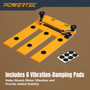POWERTEC 53 Inch Circular Saw Track Guide Rail System – Precision Rip-Cut and Cross-Cut Guide for Sheet Goods, Plywood, Panels, and DIY Woodworking (72094) POWERTEC 53 Inch Circular Saw Track Guide Rail System – Precision Rip-Cut and Cross-Cut Guide for Sheet Goods, Plywood, Panels, and DIY Woodworking (72094)