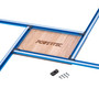 POWERTEC Adjustable Rectangle Router Jig, Frame Template System– Precision Routing Guide for Juice Grooves, Recesses Slots, Inlays and Panel Work Up to 24” x 24" (71867)-01