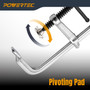 POWERTEC Heavy Duty 12" F Style Bar Clamps, 3-5/8" Throat, 480 lb Clamping Force – Woodworking, Cabinetry, Welding & Workshop Use, 2 Pack (72339) 05