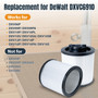POWERTEC DXV6910 Cartridge Filter for DeWalt 6-16 Gal. Wet/Dry Vacuums, Shop Vac Filters for DXV09PA, DXV10S-QT, DXV09P-QTA, DXV06P-QT, DXV10P-QT Shop Vacuum, 1 Pack (75120) 03