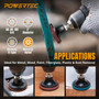 POWERTEC 2" Sanding Discs Set for Die Grinders & Drills, 46pc Set – Includes 60/80/180 Grit Quick-Change Discs, 1/4" Shank Holder & Surface Conditioning Pads, Aluminum Oxide Non-Woven Nylon (11400) 07
