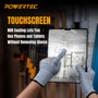 POWERTEC Cut-Resistant Work Gloves ANSI A5 – Touchscreen-Compatible, Oil-Resistant Grip, Breathable & Washable Safety Gloves for Construction, Tile Installation & Metalwork, 1 Pair, Size L (72376) 05