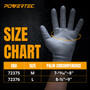 POWERTEC Cut-Resistant Work Gloves ANSI A5 – Touchscreen-Compatible, Oil-Resistant Grip, Breathable & Washable Safety Gloves for Construction, Tile Installation & Metalwork, 1 Pair, Size L (72376) 06