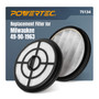 POWERTEC 49-90-1963 Wet Dry Vacuum HEPA Filter for Milwaukee M18 0885-20, 0885-21HD Backpack Vacuum, 2 Pack (75134) 01
