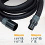 POWERTEC 70347 10 Ft. Dust Collection Hose Kit with 5 Fittings for Woodworking Power Tools Home and Wet/Dry Shop Vacuums 03