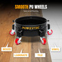 POWERTEC Bucket Dolly with Caster Wheels for 5 Gallon Buckets, 5 Gallon Bucket Cart Roller with 3 Locking Wheels, Screw Clamps & Connector, Designed for Dust Separator, Car Wash & Detailing (70487) 06