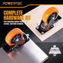 POWERTEC 4" Swivel Caster Wheels Set of 4 with Dual Locking Brake, Heavy Duty Plate Casters, 1763 lbs Static Load, Includes 2 Mounting Hardware Sets for Workbench, Cart & Furniture (17226)
06