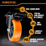 POWERTEC 4" Swivel Caster Wheels Set of 4 with Dual Locking Brake, Heavy Duty Plate Casters, 1763 lbs Static Load, Includes 2 Mounting Hardware Sets for Workbench, Cart & Furniture (17226)
 03