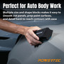 POWERTEC 7-Piece PSA Sanding Block Kit, PE Foam (72560) | Includes Assorted Profiles for Flat, Curved & Detailed Sanding, Compatible with PSA Sandpaper, Wet or Dry Use 6