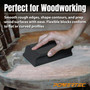 POWERTEC 7-Piece PSA Sanding Block Kit, PE Foam (72560) | Includes Assorted Profiles for Flat, Curved & Detailed Sanding, Compatible with PSA Sandpaper, Wet or Dry Use 7
