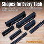 POWERTEC 7-Piece PSA Sanding Block Kit, PE Foam (72560) | Includes Assorted Profiles for Flat, Curved & Detailed Sanding, Compatible with PSA Sandpaper, Wet or Dry Use 5