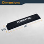 POWERTEC 16" PSA Sanding Block for Adhesive Sandpaper (72561) | Long Sanding Block for Large Flat Surfaces, Compatible with PSA Sandpaper, Ideal for Wet or Dry Sanding 2