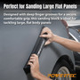 POWERTEC 16" PSA Sanding Block for Adhesive Sandpaper (72561) | Long Sanding Block for Large Flat Surfaces, Compatible with PSA Sandpaper, Ideal for Wet or Dry Sanding 6