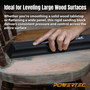 POWERTEC 16" PSA Sanding Block for Adhesive Sandpaper (72561) | Long Sanding Block for Large Flat Surfaces, Compatible with PSA Sandpaper, Ideal for Wet or Dry Sanding 7