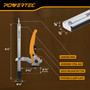 Quick-release ratchet, 6-5/16" clamping capacity, non-marring pads, ideal for MFT workbenches, routing & sanding 7