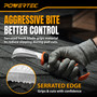 POWERTEC Stainless Steel Roofing & Flooring Knife, Linoleum Cutter (72443)
9" knife with a serrated hook blade and soft-grip handle for vinyl flooring, roofing, carpet, wallpaper, and more. 2