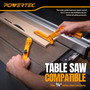 POWERTEC Modular Replaceable Push Stick Kit for Woodworking (72356)
Includes EVA push stick, L push stick, and roller guide for table saws, router tables, band saws, and jointers 6