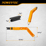 POWERTEC Replaceable EVA Push Stick with Reversible Tip (72357)
For Table Saws, Router Tables, Band Saws, And Jointers. Includes Reversible High-Density EVA Safety Tip 7