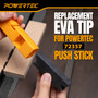 POWERTEC Replacement EVA Tips for Push Stick, 2-Pack (72360)
Reversible High-Density EVA Replacement Tips for POWERTEC 72357 Replaceable Push Stick 2