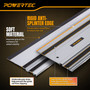 POWERTEC 110" Track Saw Guide Rail Set for Makita & Festool (72523) 5