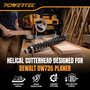 POWERTEC 13" Helical Cutterhead for DeWalt DW735 Planer (72432)
56 carbide inserts, includes 5 spare inserts, screws, magnetic T20 wrenches & pre-installed bearings 3