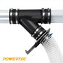 Dust Control Flex Cuff with Hose Clamps 4"-POWERTEC | Wood Dust Management working Tools & Accessories Wholesale05
