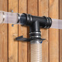 Dust Control Flex Cuff with Hose Clamps 4"-POWERTEC | Wood Dust Management working Tools & Accessories Wholesale04