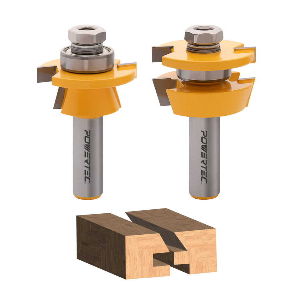 Powertec Woodworking Router Bits
