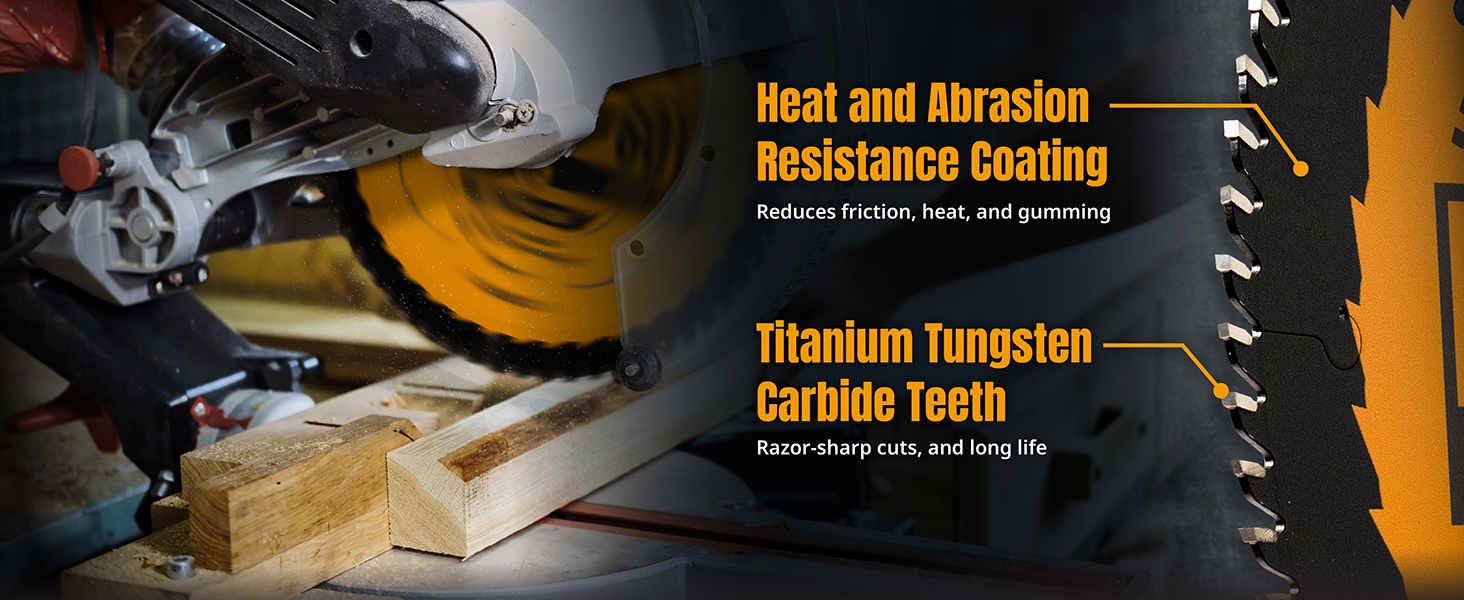 finishing saw blade specifications