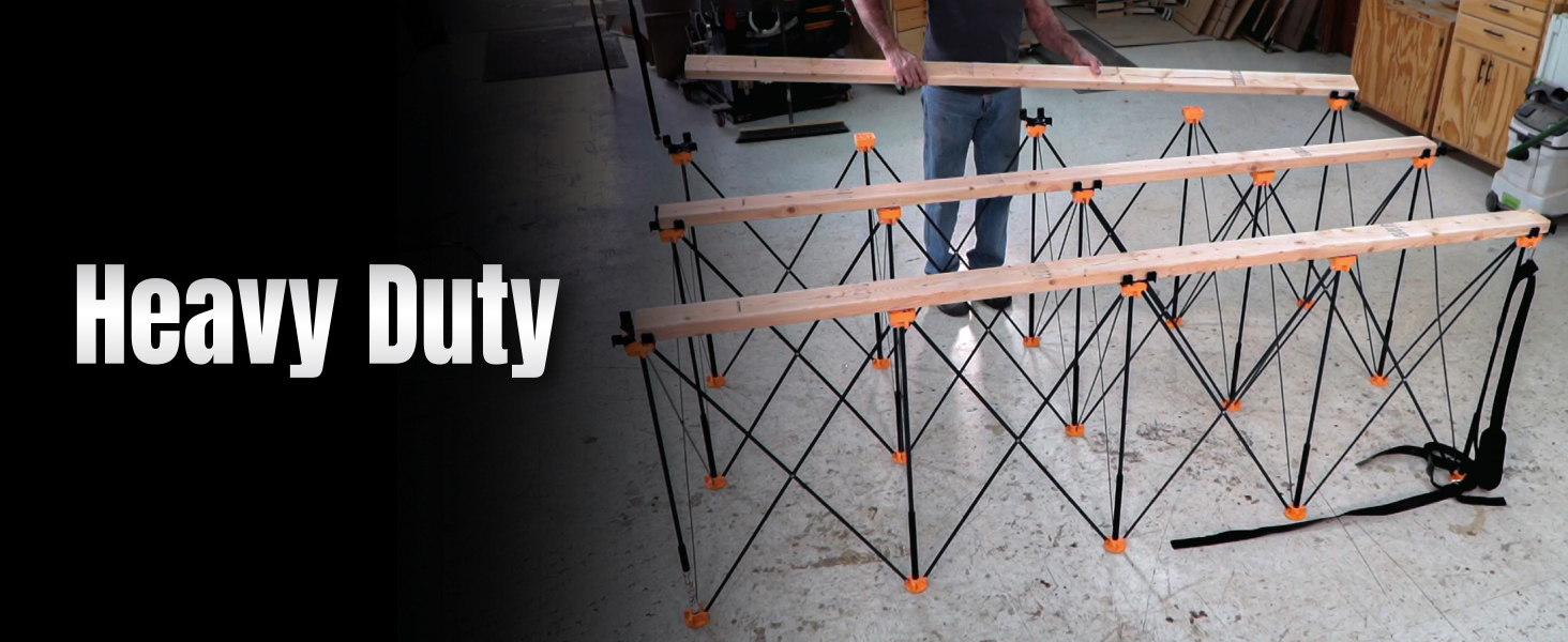 71930 Arachni Flex Portable Workbench 4x8ft, 6000 lbs Capacity, 36