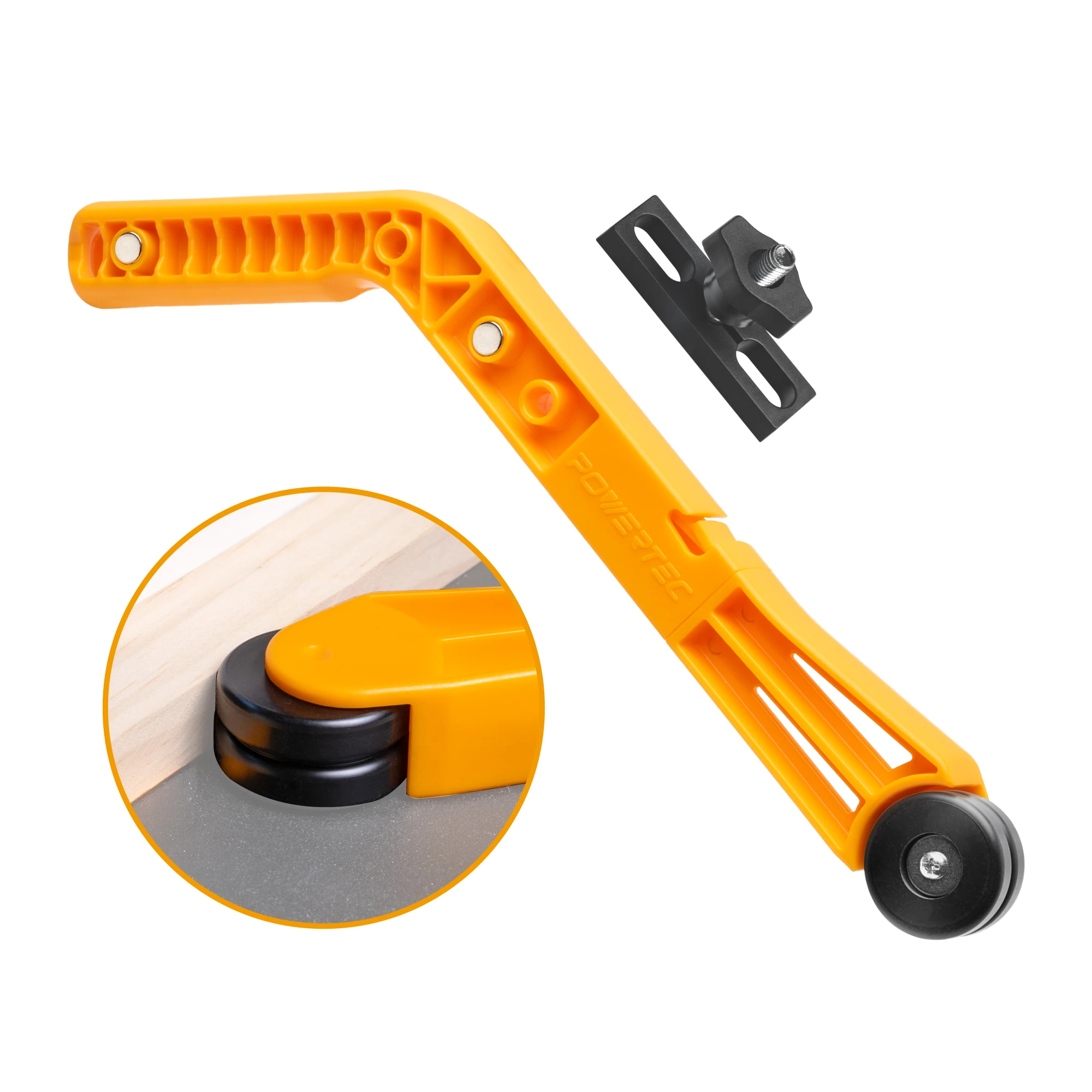 POWERTEC 72359 roller guide attachment with expandable miter bar