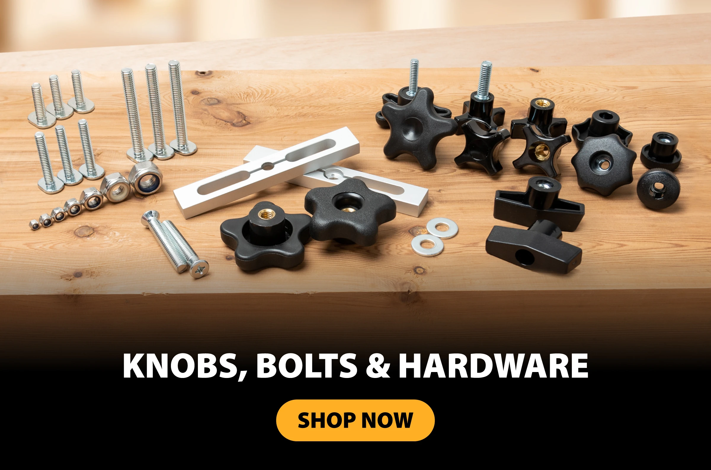 POWERTEC Knobs, Bolts, & Hardware